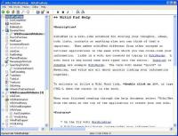 wikidPad Portable 2.2 screenshot. Click to enlarge!