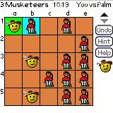 x3 Musketeers for PALM 9.1 screenshot. Click to enlarge!