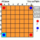 xAtaxx for PALM 9.4 screenshot. Click to enlarge!