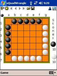 xQuadWrangle for Pocket PC 1.1 screenshot. Click to enlarge!