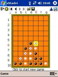 xStack4 for Pocket PC 1.1 screenshot. Click to enlarge!