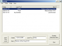 yLend 1.0.8 screenshot. Click to enlarge!